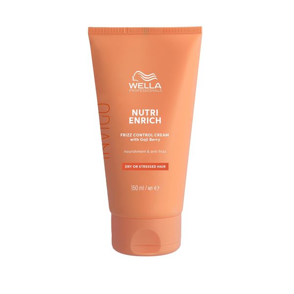 Wella Professionals Invigo Nutri Enrich Frizz Control Cream Leave-in Haarkur – feuchtigkeitsspendende Haarcreme mit Vitamin E – sofort tiefenwirksame Haarpflege für kaputtes Haar – 150 ml