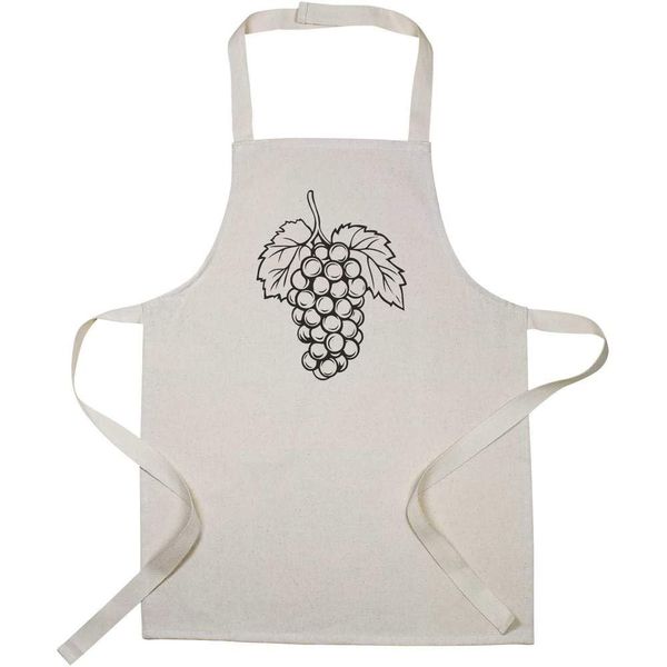 Azeeda 'Grapes with Leafs' Kid’s Cooking Apron (AP00072017)