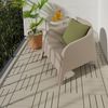 IKEA Wooden Outdoor Flooring 0.81 m² Beige (RUNNEN)