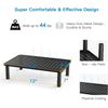 2 Pack Computer Monitor Laptop Riser Desktop Space Saver Adjustable Height