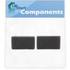 2 Replacement Reusable CPAP Foam Filters for PR System One REMstar Plus