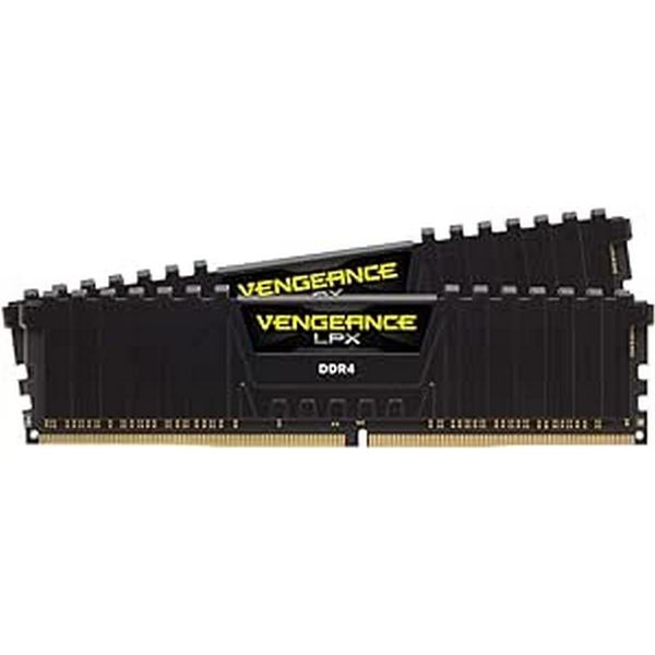 Corsair VENGEANCE LPX DDR4 RAM 32GB (2x16GB) 3200MHz CL16 Intel XMP 2.0 Computer Memory - Black (CMK32GX4M2E3200C16)