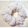 White Jersey Scrunchy-Full - Made in the USA
