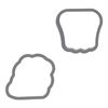 Christmas Train PYO Cookie Stencil Set with Cutters
