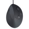 Nakabayashi Z2959 Digio2 Ergonomic Mouse, 5 Buttons, BlueLED, Black