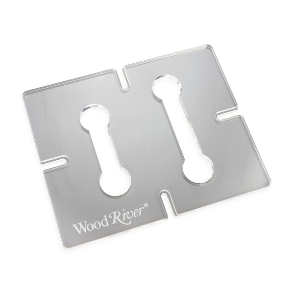 WOODRIVER Router Inlay Template Stitch