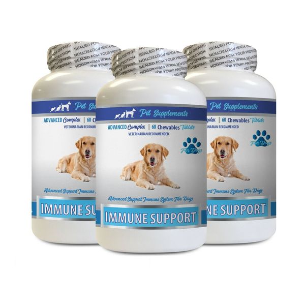 dog liver support supplement chews - DOGS IMMUNE SUPPORT - older dog vitamins 3B