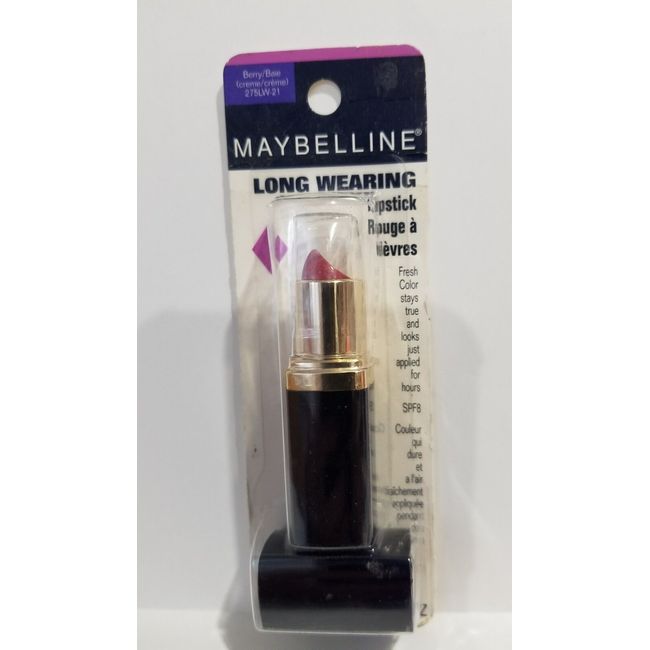 MAYBELLINE Long Wearing Lipstick  BERRY ( Cream )