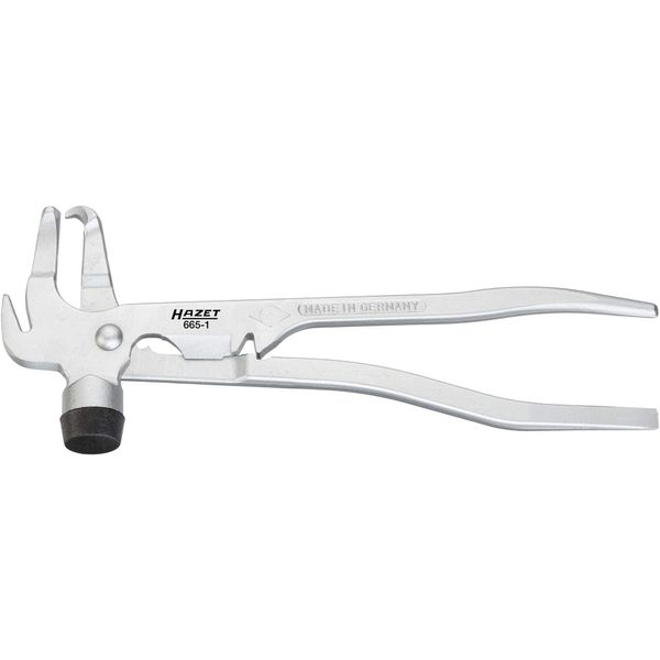 HAZET 665-1 245 mm Balance Weight Pliers - Chrome-Plated