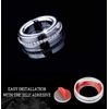 CONGCONG Bling Crystal Diamond Interior Multimedia Volume Audio knobs Accessory Compatible with Mercedes Benz