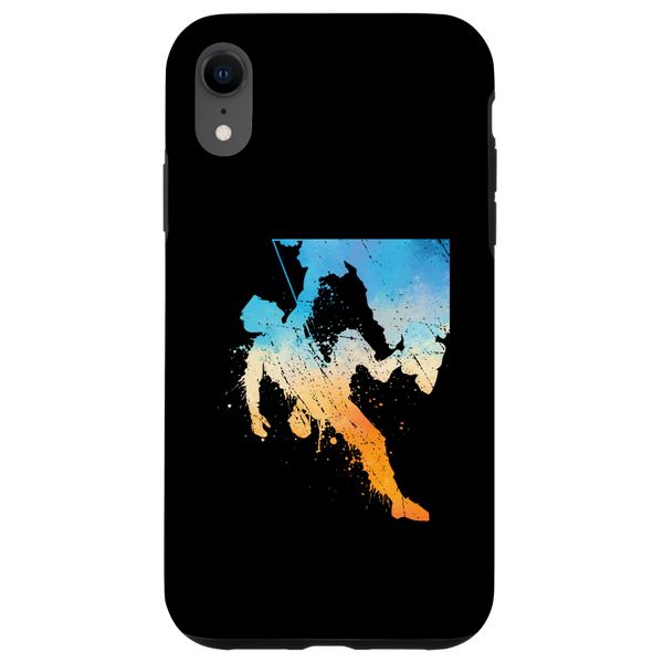 iPhone XR Mountain Climber Splash Free Climber Bouldering Climbing Smartphone Case