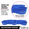 cando Multi-Grip Exerciser Extra Strong Exercise Band - Blue