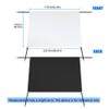 Car Front  Windshield Sun Shade Cover For Dodge Foldable Visor UV Protection
