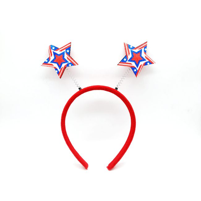 HNHPE 2pcs Independence Day headband 4th of July Headband Themed Party Favors