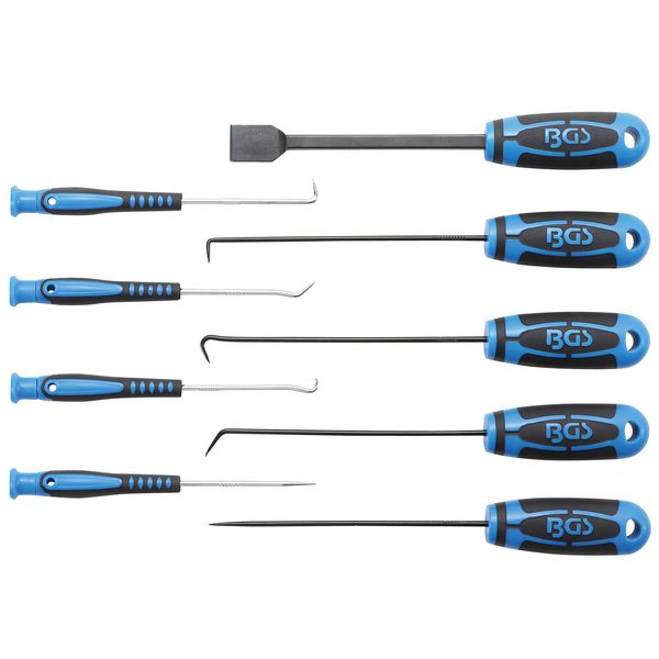 BGS 8487 | Needles, Hooks and Scrapers Set | 9 pcs.