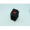 AC-01A 3D Printer CNC Machine 10A 250V Power Switch Button Fuse Red LED Light A+