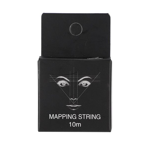 Eyebrow Mapping String, 10m Pre-Inked Eyebrow Mapping String Thread Microblading Mapping Thread Tattoo Brow Marker Brow Microblading Supplies for Marking Symmetrical Eyebrows