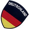 German Shield Flag Embroidered Iron-On / Sewn On Patch