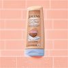 Jergens Natural Glow In-shower Lotion, Self Tanner for Medium to Deep Skin Tone, Wet Skin Lotion, Sunless Tanner Locks in Hydration for Gradual, Flawless Color, 7.5 Ounce (Pack of 2)