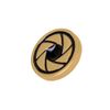 ProMaster Deluxe Soft Shutter Button - Bright Brass Leaf Shutter Design, (Model 77820)