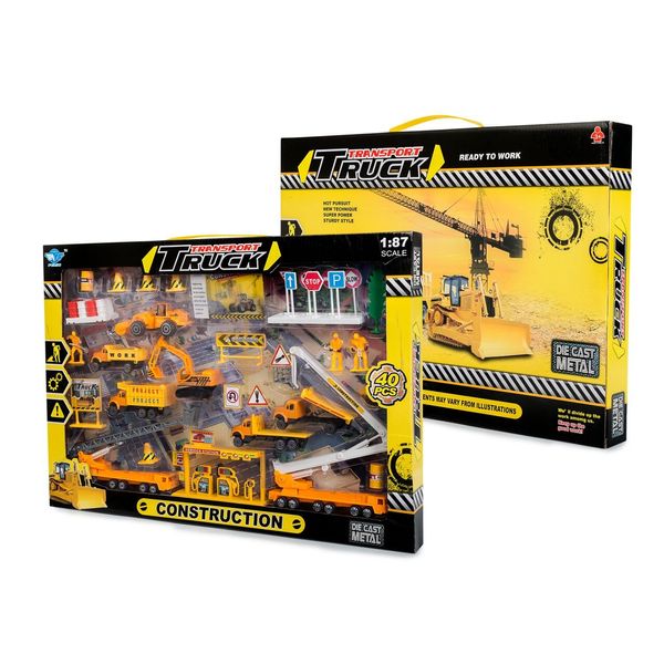 Big Daddy 40 Piece Construction Play Set