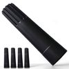 HHCLBYFA Squeegee Adapter, Changes The Threaded Tip to a Standard Friction Taper Fit, Black 4pc