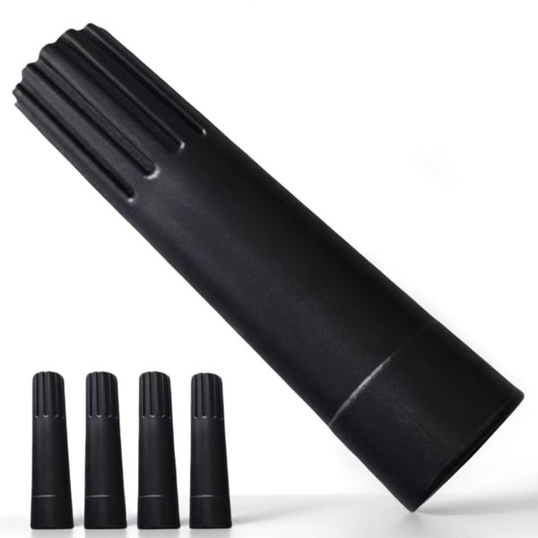 HHCLBYFA Squeegee Adapter, Changes The Threaded Tip to a Standard Friction Taper Fit, Black 4pc