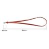 HERBE Neck Strap, Genuine Cowhide Leather, Black