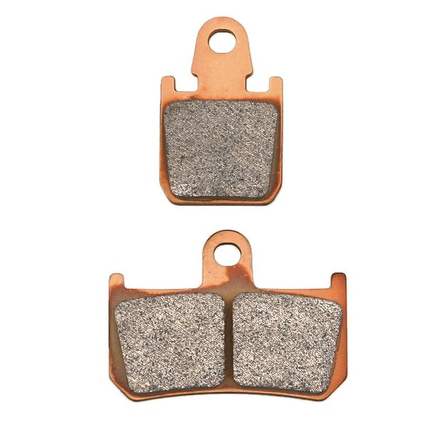 Daytona Motorcycle Brake Pad Golden Pad X (Sintered Metal Pad) V-MAX [1700cc] (09-17) MT-01 [5YU8/H] (07-09) YZF-R1 (07-14), For Front Use, 97148 No: 105