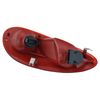 Left Rear Tail Light Assembly Drivers Side Compatible with 2001-2005 Chrysler PT Cruiser CH2800145