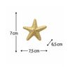 Melody Maison Gold Starfish Drawer Knob