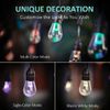 48ft 15-Bulb Outdoor String Light with Music-Synced Color Changing Bulbs