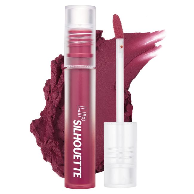 I'M MEME Lip Silhouette Matte Velvet Tint - 09 Ready to Cool (Purple Shade) | Best Lip Stain, Vivid Color, Long Lasting, Moisturizing & Hydrating, Light-weight, Matte Finish, Makeup, 4mL