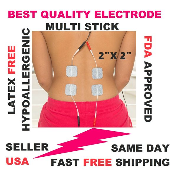 20PS ELECTRODE 2 x 2 MULTI STICK CLOTH  for METTLER ELECTRONICS SONICATOR PLUS