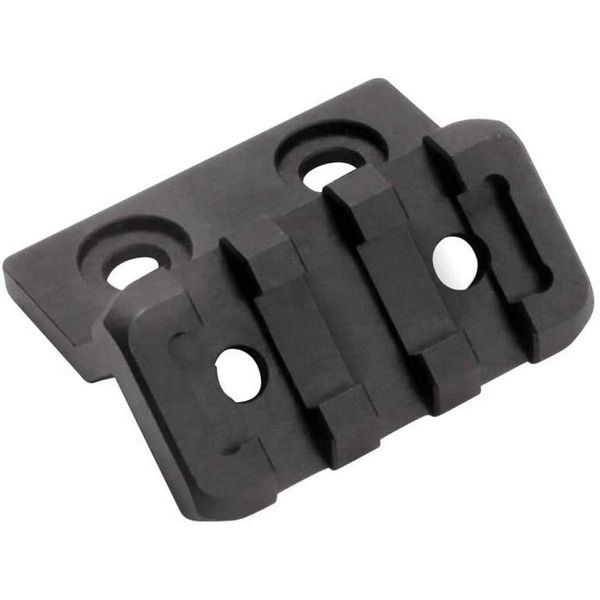 Magpul M-LOK Offset Light/Optic Picatinny Rail Mount, Aluminum , Black