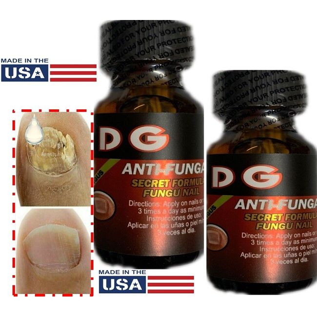 Anti Fungal Nail Support Finger Toe Care Nail Fungus Supplement Liquid USA 2 B