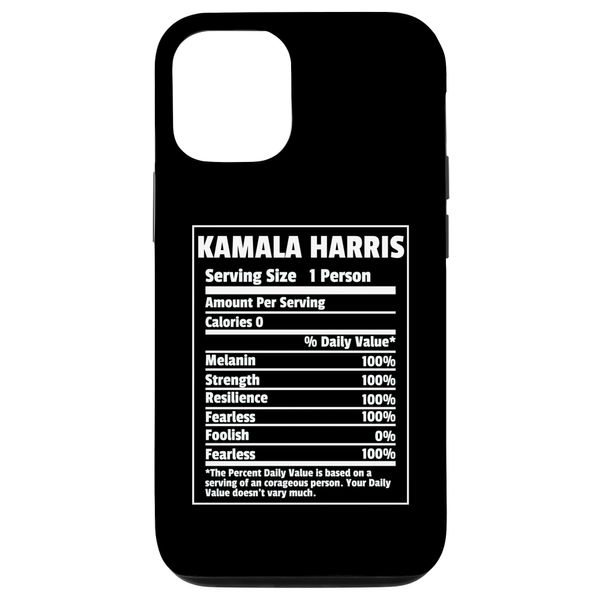 iPhone 14 Kamala Harris Serving Size Daily Value Case