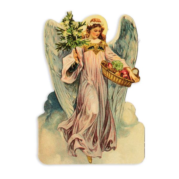 Punch Studio CX83-100 Christmas Small Card (Angel Gift)