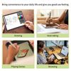 sourcing map 40Pcs Replacement Stylus Pen Tips 6mm Conductive Capacitive Touch Screen Pens Tips Silicone Rubber, Black