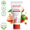 Botao Kids Natural Strawberry Flavored Anticavity Fluoride Toothpaste Maximum Cavity Protection Cleans Children’s Teeth Protects Gums Chamomile Aloe Vera Calendula Xylitol for Ages 2 and Up