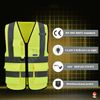 A-SAFETY STAFF High Visibility Reflective Safety Vest