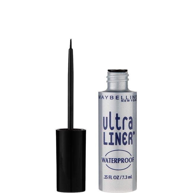 Maybelline New York Ultra-Liner Liquid Liner, Waterproof, Black 135L-01 , 0.25 fl oz (7.3 ml)