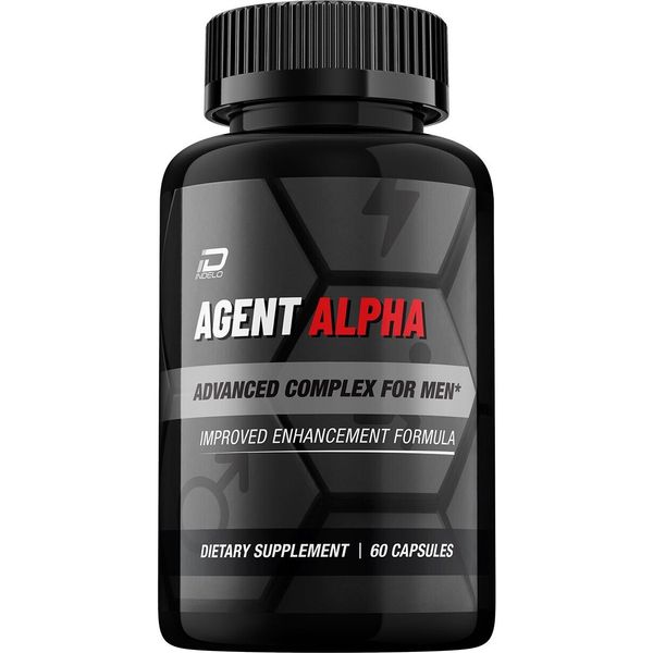 (1 Pack) Agent Alpha for Men Capsules -  AgentAlpha Vitamin Complex Pills