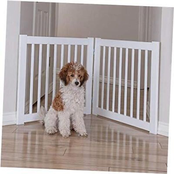 360 Pet Gate Extension, 24 White