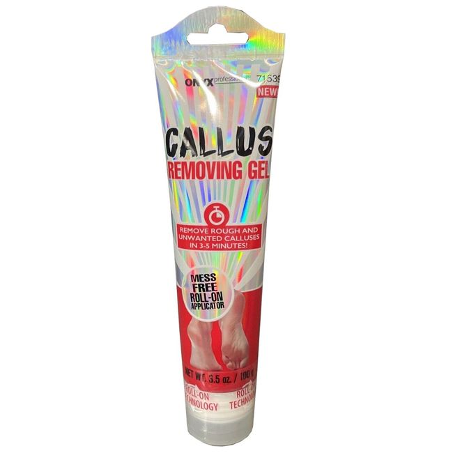 Onyx Professional CALLUS REMOVING GEL Mess Free ROLL-ON APPLICATOR Foot Care