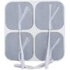 Roscoe Medical Intensity at Home TENS Unit Electrode Pads, Premium OTC TENS Unit Replacement Pads, 2" x 2" Compatible with Most TENS Machines, Replacement Electrodes Value Pack, Reusable, 8 Count