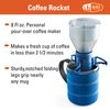 GSI Outdoors Coffee Rocket Coffee Grinder, Multi-Colour, Multi-Colour