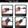2Pack Dart Sharpener, V-Sharp Darts Sharpener, Sharpening Stone, Darts Sharpener Tool for Easy Polishing and Deburring Ensures Long-Lasting Sharpness