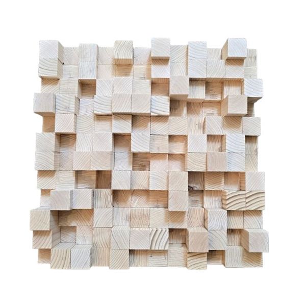 Acoustic Wood Sound Diffuser Skyline Recording Studio Treatment Panel 18x18
