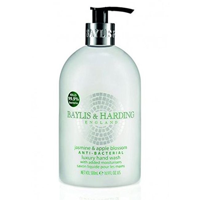 Baylis & Harding Luxury Anti-Bacterial Hand Wash 500ml - Jasmine & Apple Blossom